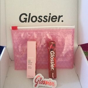 never opened  rose balm & cherry balm dotcom!